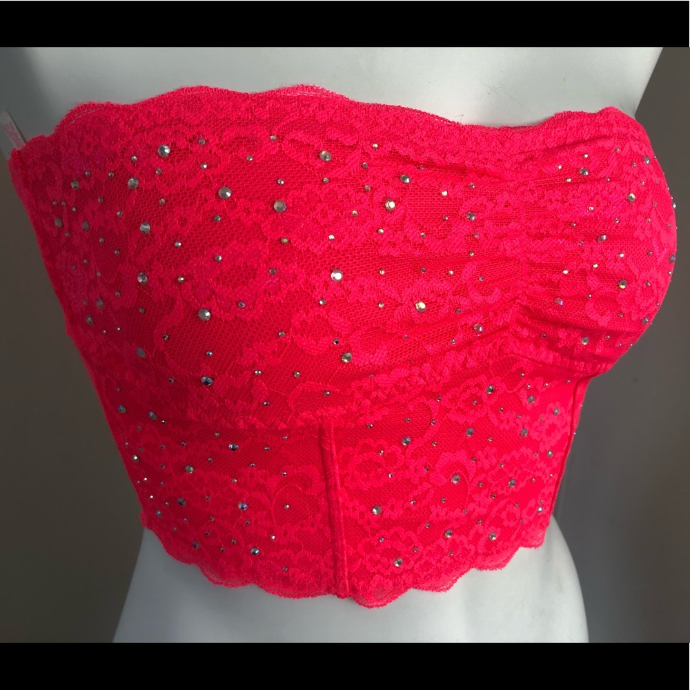 Victoria’s Secret Strapless Rhinstone Bralette